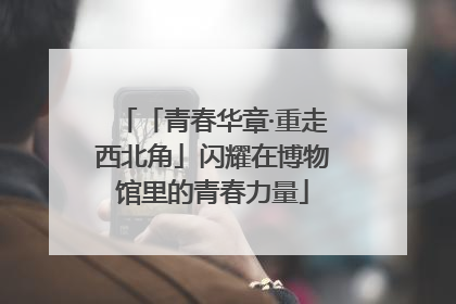 「青春华章·重走西北角」闪耀在博物馆里的青春力量
