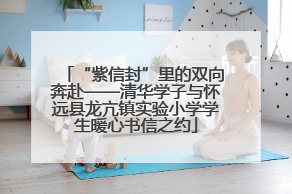 “紫信封”里的双向奔赴——清华学子与怀远县龙亢镇实验小学学生暖心书信之约