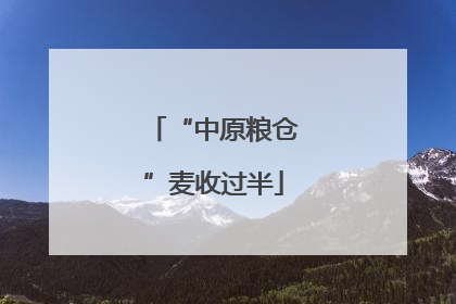 “中原粮仓”麦收过半