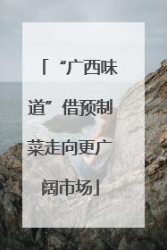 “广西味道”借预制菜走向更广阔市场
