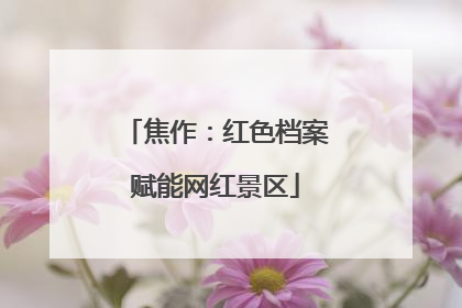 焦作：红色档案赋能网红景区