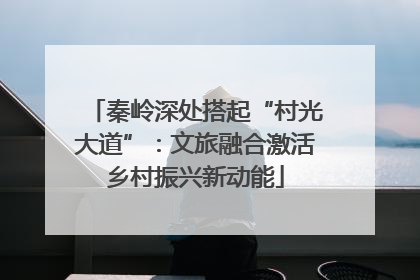 秦岭深处搭起“村光大道”：文旅融合激活乡村振兴新动能