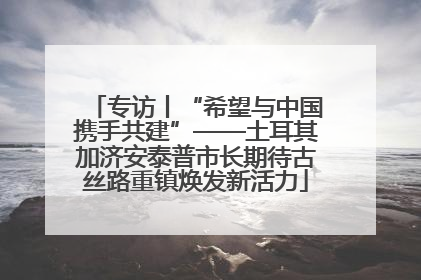 专访丨“希望与中国携手共建”——土耳其加济安泰普市长期待古丝路重镇焕发新活力