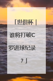 世俱杯｜谁将打破C罗进球纪录？