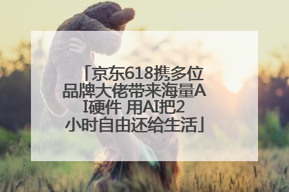 京东618携多位品牌大佬带来海量AI硬件 用AI把2小时自由还给生活