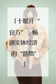 十堰开“良方”，畅通实体经济的“筋络”