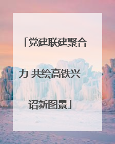 党建联建聚合力 共绘高铁兴诏新图景