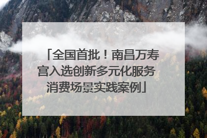 全国首批！南昌万寿宫入选创新多元化服务消费场景实践案例