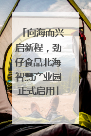 向海而兴启新程，劲仔食品北海智慧产业园正式启用