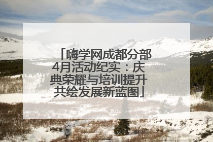 嗨学网成都分部4月活动纪实：庆典荣耀与培训提升共绘发展新蓝图