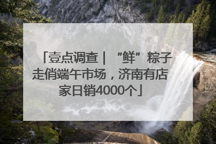 壹点调查｜“鲜”粽子走俏端午市场，济南有店家日销4000个