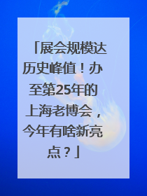 展会规模达历史峰值！办至第25年的上海老博会，今年有啥新亮点？