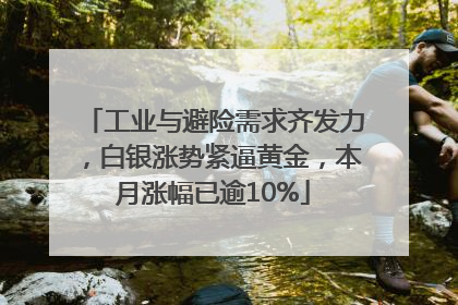 工业与避险需求齐发力，白银涨势紧逼黄金，本月涨幅已逾10%