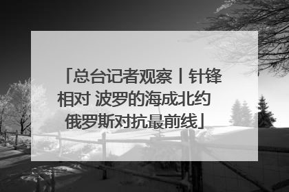 总台记者观察丨针锋相对 波罗的海成北约俄罗斯对抗最前线