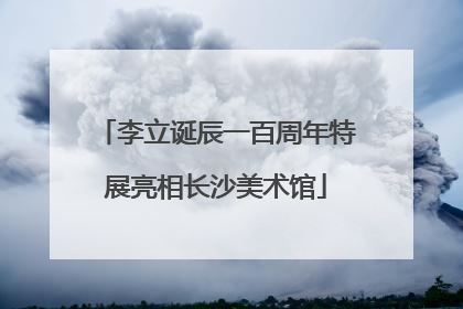 李立诞辰一百周年特展亮相长沙美术馆