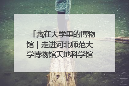 藏在大学里的博物馆｜走进河北师范大学博物馆天地科学馆：在校园里赴一场“宇宙之约”