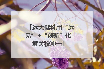 远大健科用“远见”+“创新”化解关税冲击