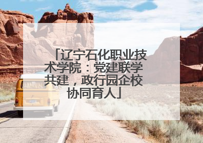 辽宁石化职业技术学院：党建联学共建，政行园企校协同育人