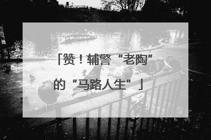 赞！辅警“老陶”的“马路人生”