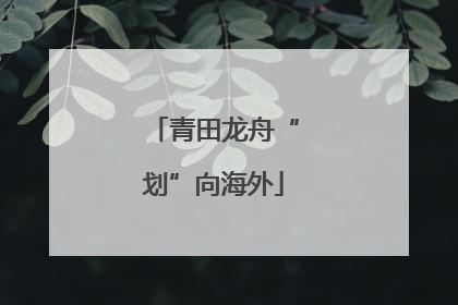青田龙舟“划”向海外